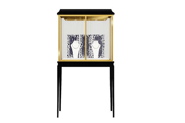 Jewelry window showcase